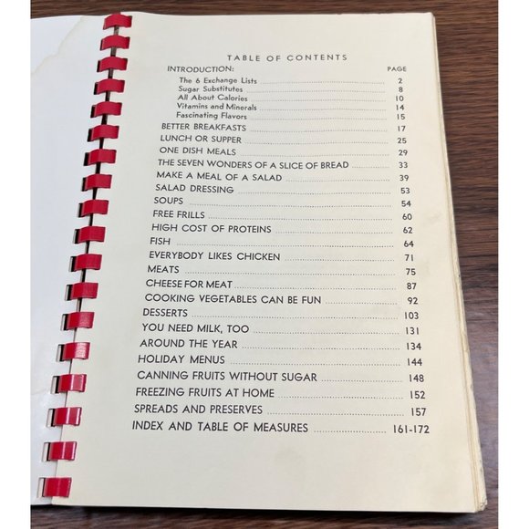 A Cookbook for Diabetics Recipes from the ADA Forecast 1959 Maude Behrman - Picture 2 of 10